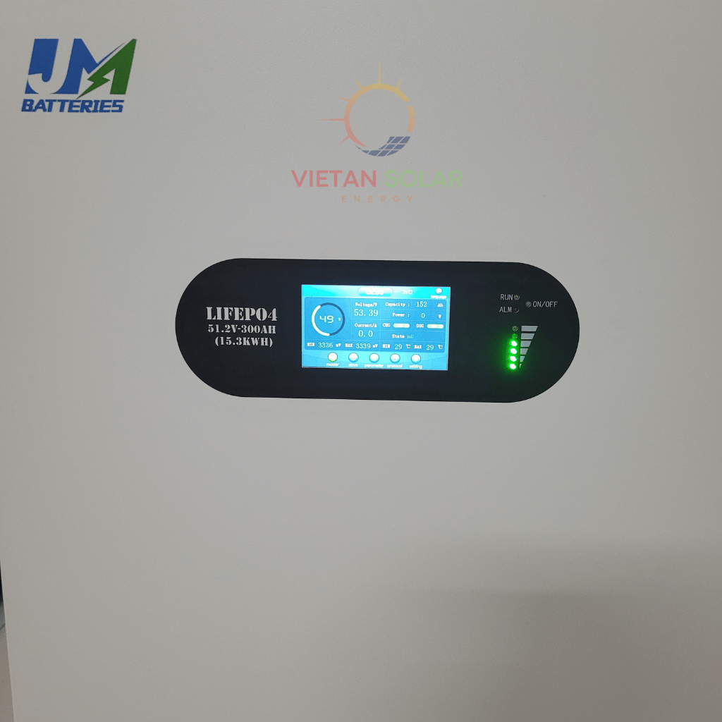 Pin lưu trữ điện mặt trời JM battery